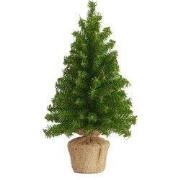 Burlap Tafelboom Table Tree 45 cm kerstboom