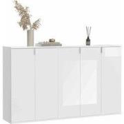 ProjektX ladekast 5 deuren wit