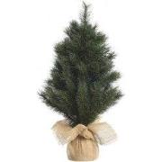 Mini kerstboom tafelboom Malmo miniboom h90 cm groen/wit