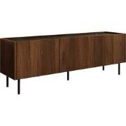 Meubella - Tahiti - TV-Meubel - Donker eiken - 144 cm