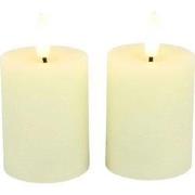 Ledkaars Lyon ro 5x5x9 cm crm s2