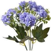 Clayre & Eef Kunstbloem 30 cm Paars Kunststof