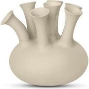 Colmore Toetervaas - Tulpenvaas - zand/taupe - Ø40 x H38 cm (Vaas)