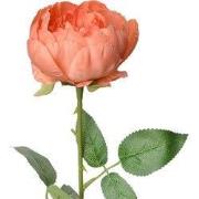 Clayre & Eef Kunstbloem 62 cm Oranje Kunststof