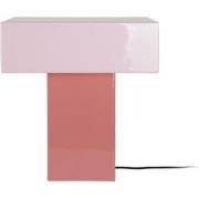 Leitmotiv - Tafellamp Grato Recto - Rose tan & soft pink