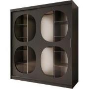 Meubella - Kledingkast Bravanti - Zwart - 180 cm