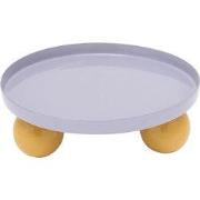 Tray Double Funky Round