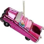 Ornament Cadillac Glas Roze 13.4cm