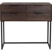 Dressoir Bruin - Recycled Teakhout - 90x35x82cm