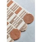 Vloerkleed Bruin Wol - Laagpolig - 160x230x1cm - Mundra