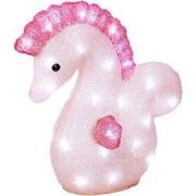 Led zeepaard l35b19h36cm40l pnk/kwt