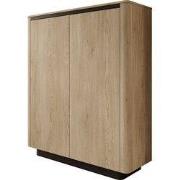 Meubella - Taywan - Dressoir - Eiken - 113x38x133 cm