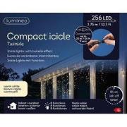 Led icicle compact l375h80cm zwt/ww