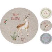 Placemat vilt 38 cm 3ass d