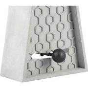 Tafelklok Honeycomb Pendulum - Beton - Grijs