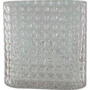 Vase - Ribble - Glass - Pink - 18x9,5x17,5cm