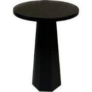 Ronde salontafel met brede poot H47 cm - LILYUM