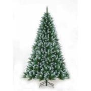 Kunstkerstboom allison spruce frosted 225 cm kerstboom