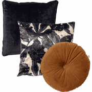 Dutch Decor KUSSENSET - 3-delig - Mosi - 45x45 cm, Ø40 cm - sierkussen...