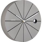 Karlsson - Wandklok Destacado Cuckoo - Dark grey w. black- Ø28cm