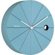Wandklok Destacado Cuckoo - Blauw - 28x28x28cm