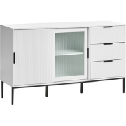 LEDUC - 2-deurs dressoir - Wit - MDF
