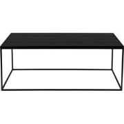 Zuiver Glazed Salontafel 93x42,5 cm Zwart