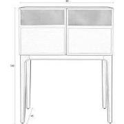 Zuiver June Kast/ Opbergkast Paars