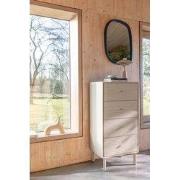 Zuiver Looks Spiegel/ Wandspiegel Organische vorm Navy/ Blauw M