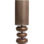 Light & Living - Tafellamp DANIALO - Ø22x67.5cm - Bruin