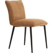 Light & Living - Eetkamerstoel VADENI - Set van 2 - 58x48x85cm - Geel