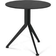 Spinder Design bijzettafel Daley High - zwart - Ø 38