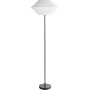 MAKETSI - Staande lamp - Wit - IJzer/Stof
