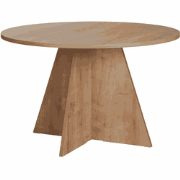 Eettafel met ronde blad D120 cm - ARIA