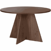 Eettafel met ronde blad D120 cm - ARIA