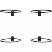 Pothouder groengrijs set 4