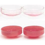 Schaaltje Claude | set van 4 | roze