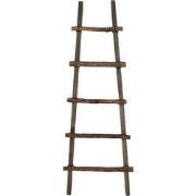 Clayre & Eef Handdoekhouder 140 cm Bruin Hout