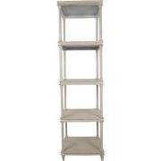 Clayre & Eef Kast 55x40x210 cm Grijs Hout