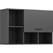 Hangkast Free 95x64x34 cm in antraciet – wandkast voor badkamer, keuke...