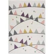 Tapijtenloods Vloerkleed Laagpolig Anime Kids Creme- 120x170 CM