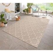 Tenedo Indoor & Outdoor Beige vloerkleed - Barok Design - 120 X 170 CM
