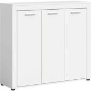 Jam Schoenenkast 3 Deuren Wit