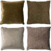 Dutch Decor KUSSENSET - 4-delig - Dual Harmony - 45x45 cm - sierkussen...