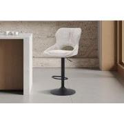 Barkruk 'Mori' Stof Ote Share 160 Lichtgrijs