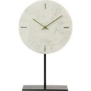 Tafelklok Moreno - Wit - 25,5x10x42,5 cm
