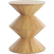 Side table Larus - Bruin - Ø40cm