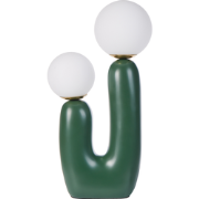 TULUN - Tafellamp - Groen - Glas