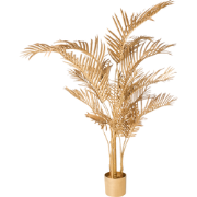 ARECA PALM - Kunstplant - Goud - 160 cm - Kunststof