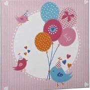 Lief! Canvas Schilderij voor in de Kinder Slaapkamer Roze – 30x30x2cm ...